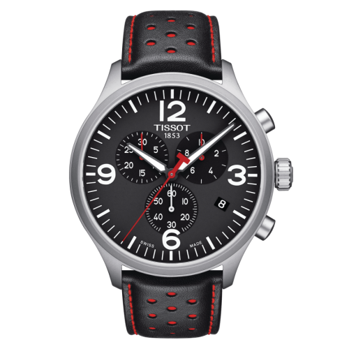 Tissot Chrono XL Classic Stainless Steel / Black / Strap